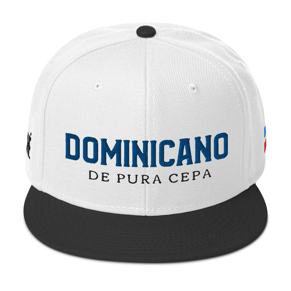 KeCaché Gorra Snapback "Dominicano de Pura Cepa"
