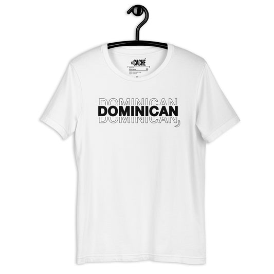 Camiseta minimalista dominicana de KeCaché: representa con orgullo tu herencia