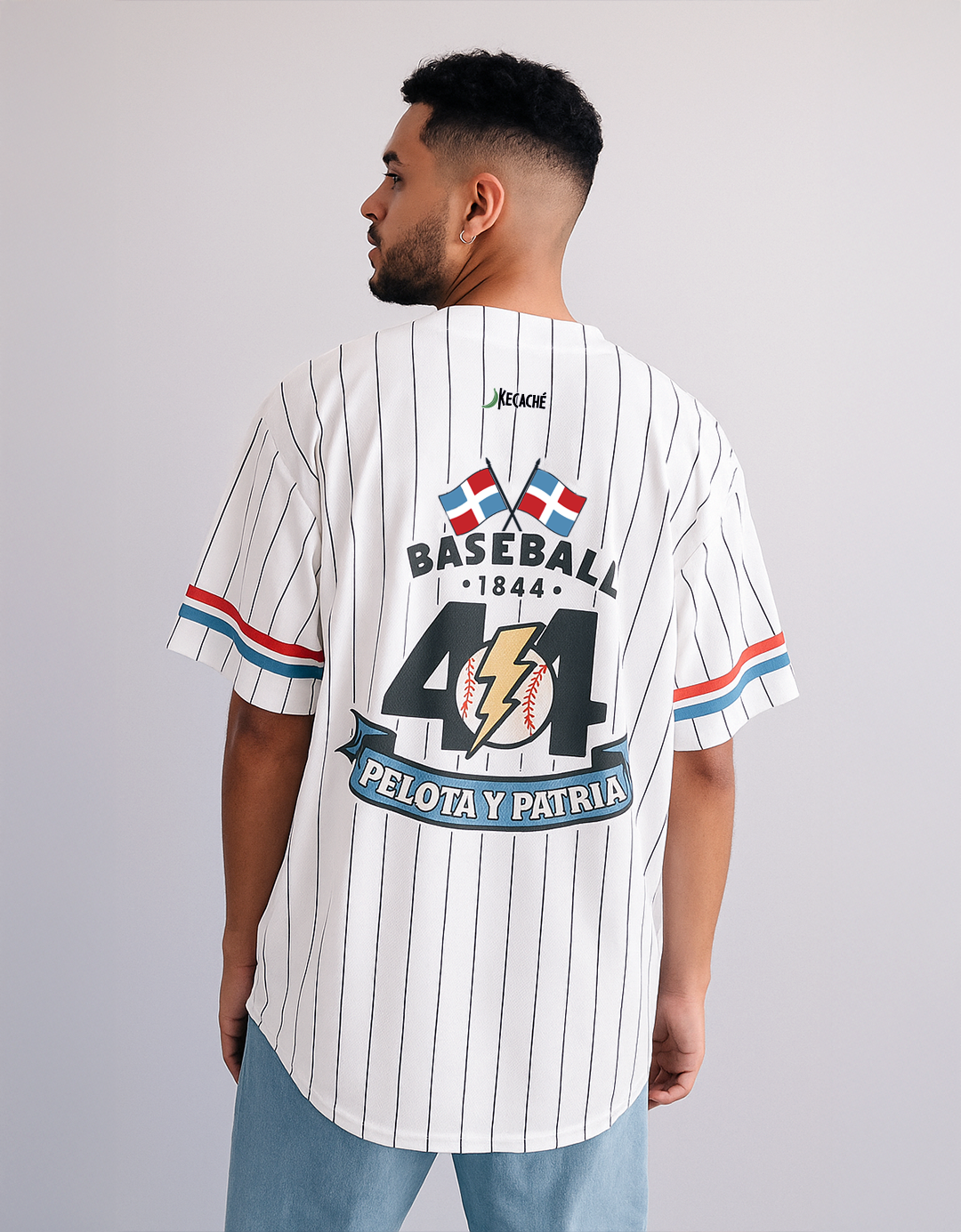 KeCaché - Baseball y Patria Baseball Jersey