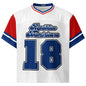 KeCaché República Dominicana, 1844 Independencia, white red blue jersey front