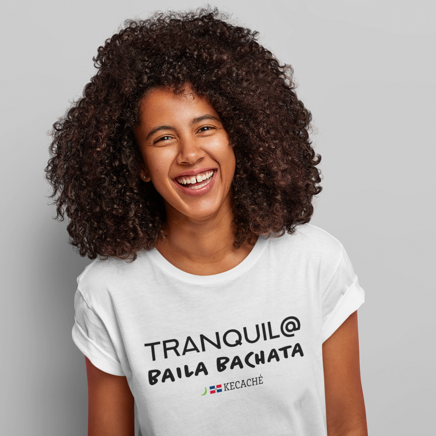 Tranquil@ Baila Bachata Dominican Tshirt