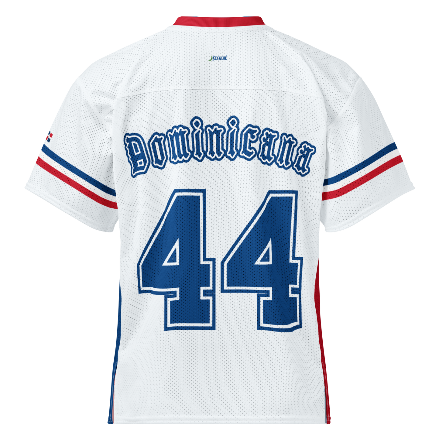 KeCaché | Dominican Republic Independence American Football Jersey (1844 Tribute)