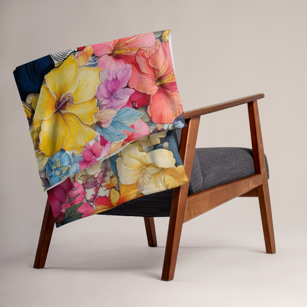 KeCaché | Mirabal Sisters Tropical Throw Blanket