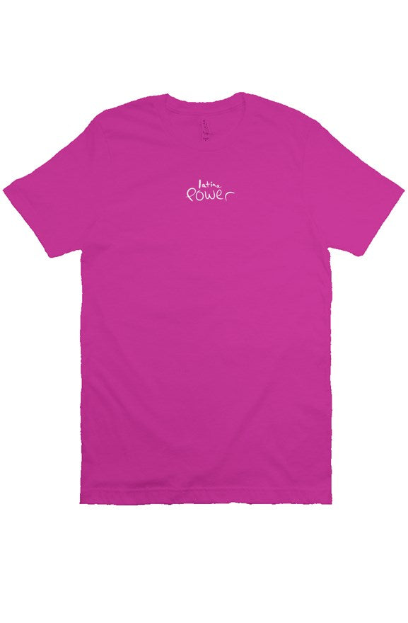KeCaché | Latina Power Embroidered T-shirt (Hot Pink)