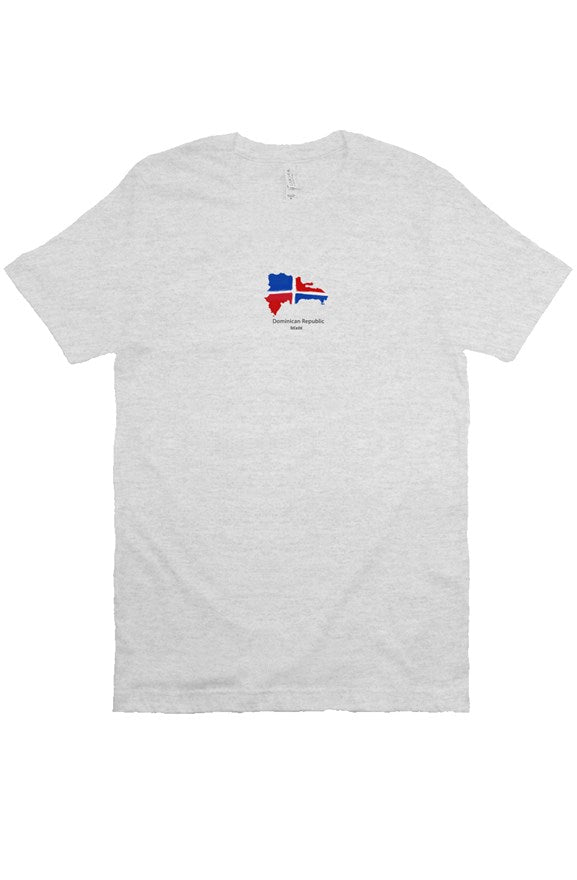 KeCaché | Dominican Republic Map Simple Tshirt (Gray)