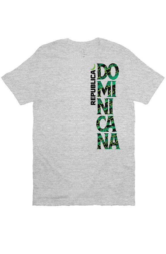 KeCaché | Republican Dominicana Green Scribbled Dominican T-Shirt in gray