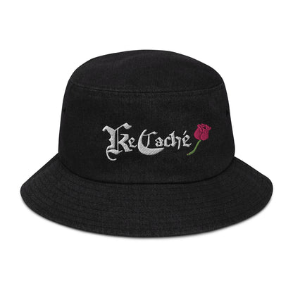KeCaché | Medieval Rose denim bucket hat