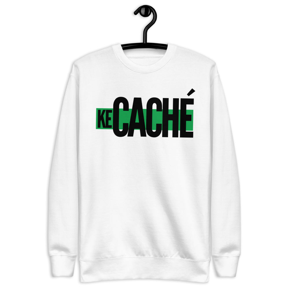 KeCaché | Black/Green Rectangle Fleece Pullover