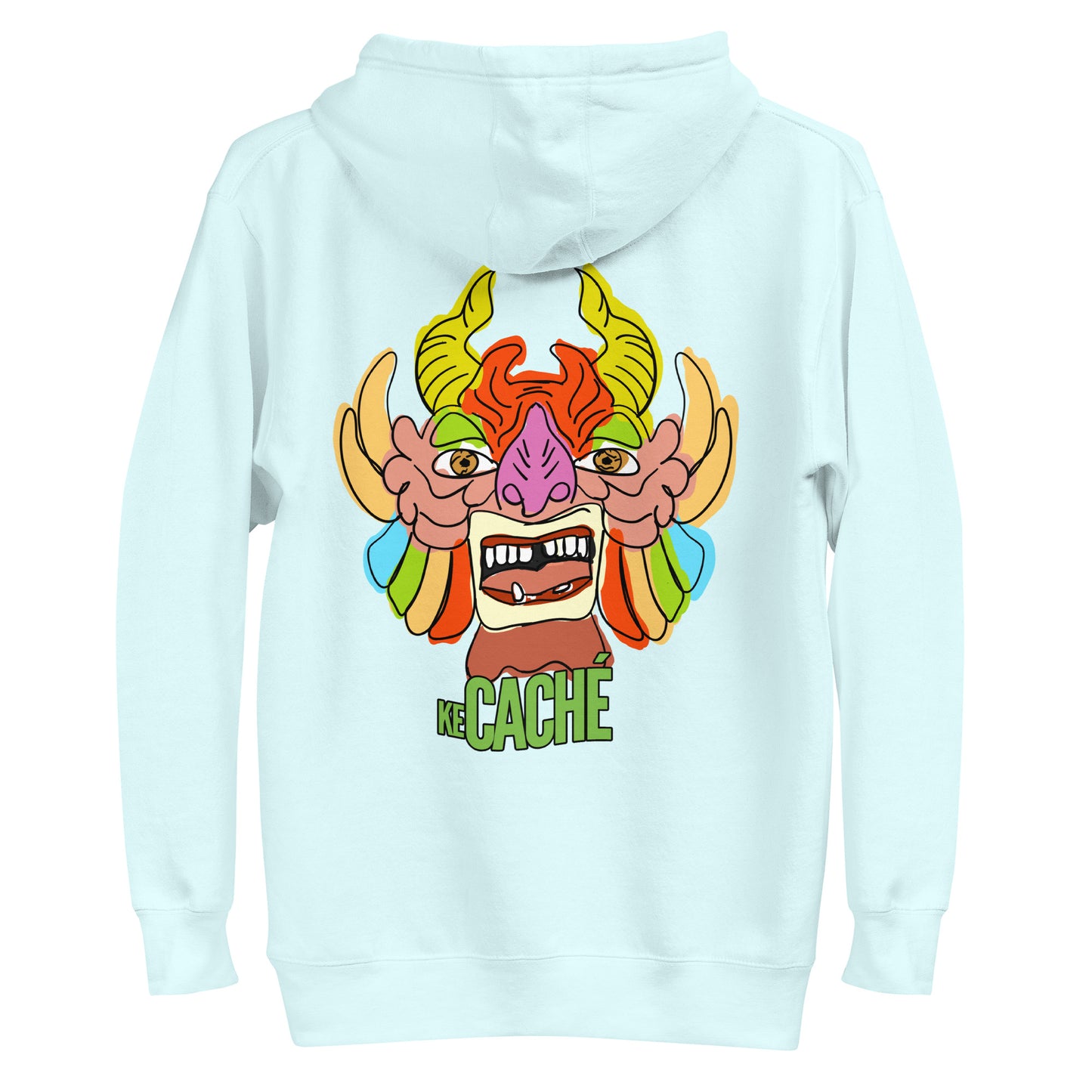 KeCaché | Colorful Mystical Character Dominican "Macarao" Hoodie